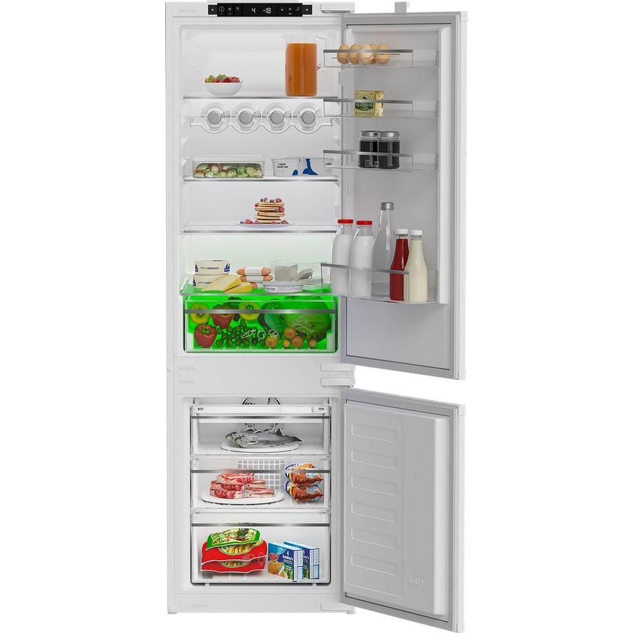 BLOMBERG KNE4554EVI Built-in 70:30 frost-free fridge freezer