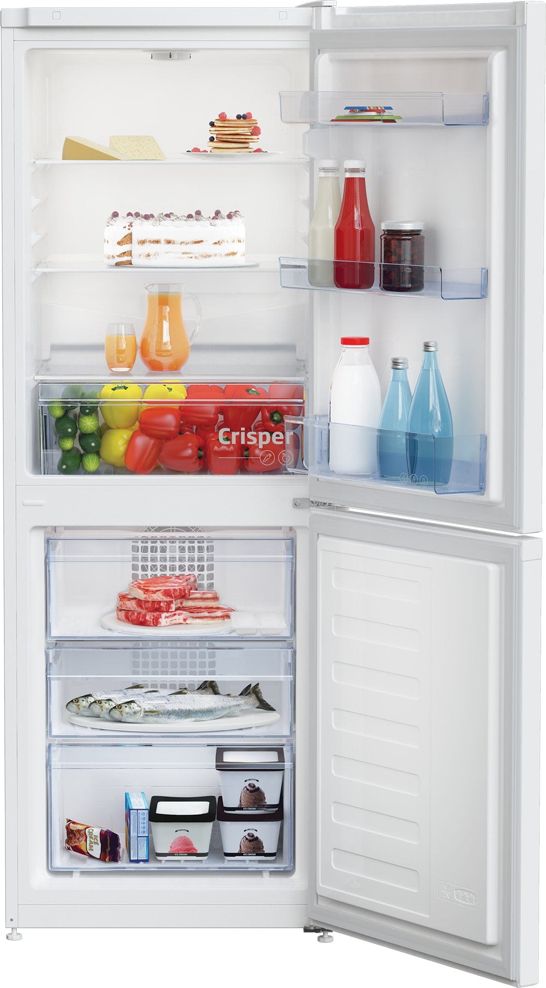 BEKO CCFM4552W Frost-free fridge freezer