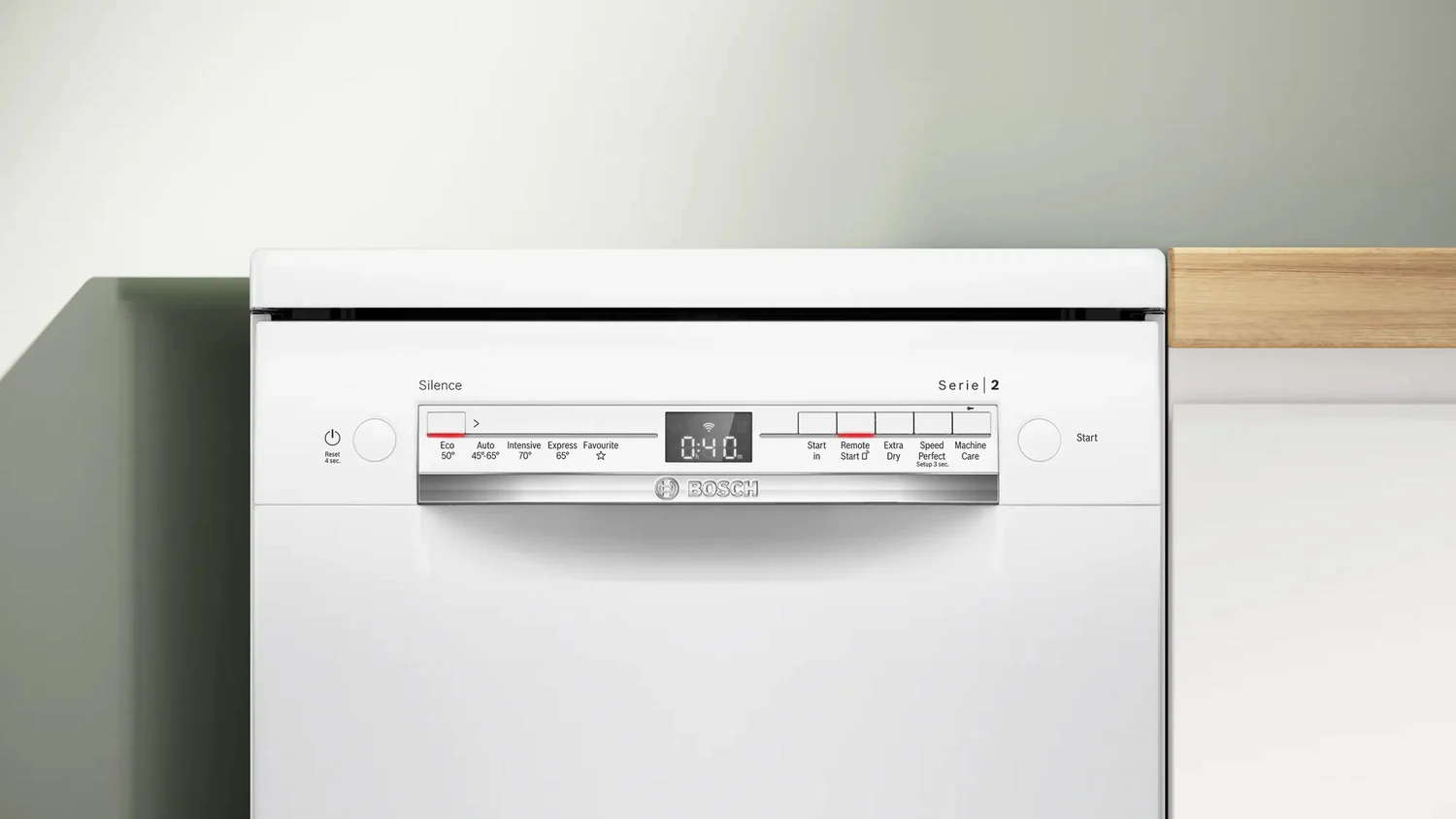 BOSCH SPS2IKW01G Slimline 9-place dishwasher