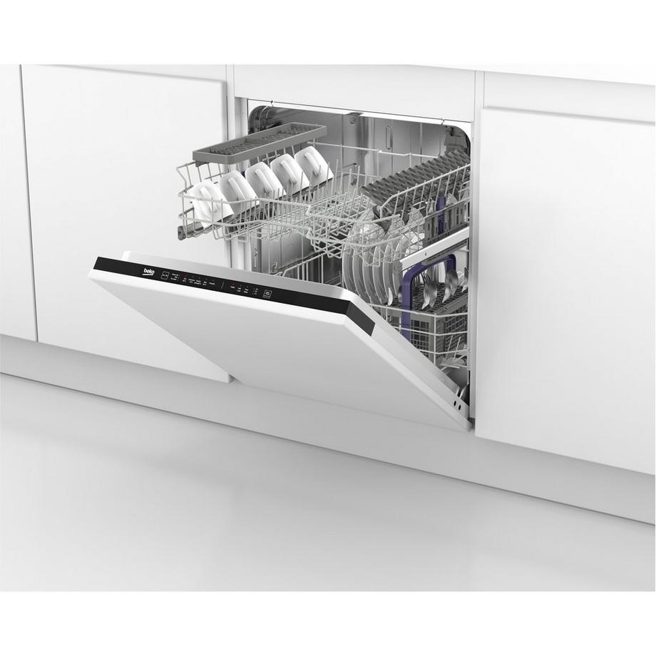 BEKO DIN15C20 Fully-integrated 14-place dishwasher