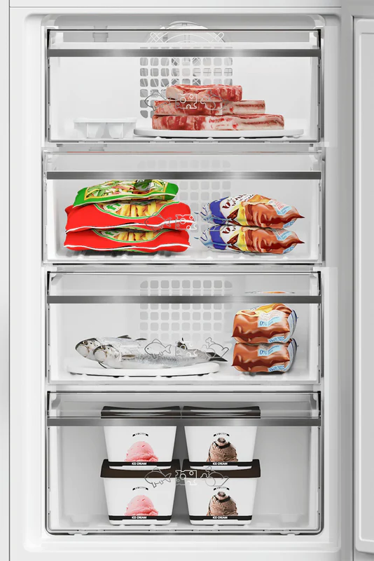 BLOMBERG KGM4574V Frost-free fridge freezer