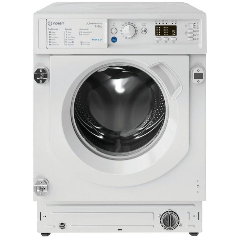 INDESIT BIWDIL75148UK Built-in 7/5KG 1400 Spin washer-dryer