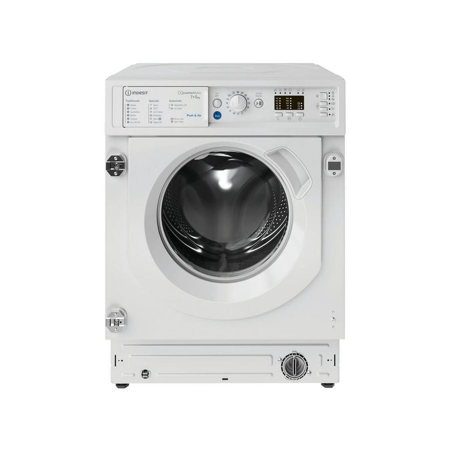 INDESIT BIWDIL75148UK Built-in 7/5KG 1400 Spin washer-dryer