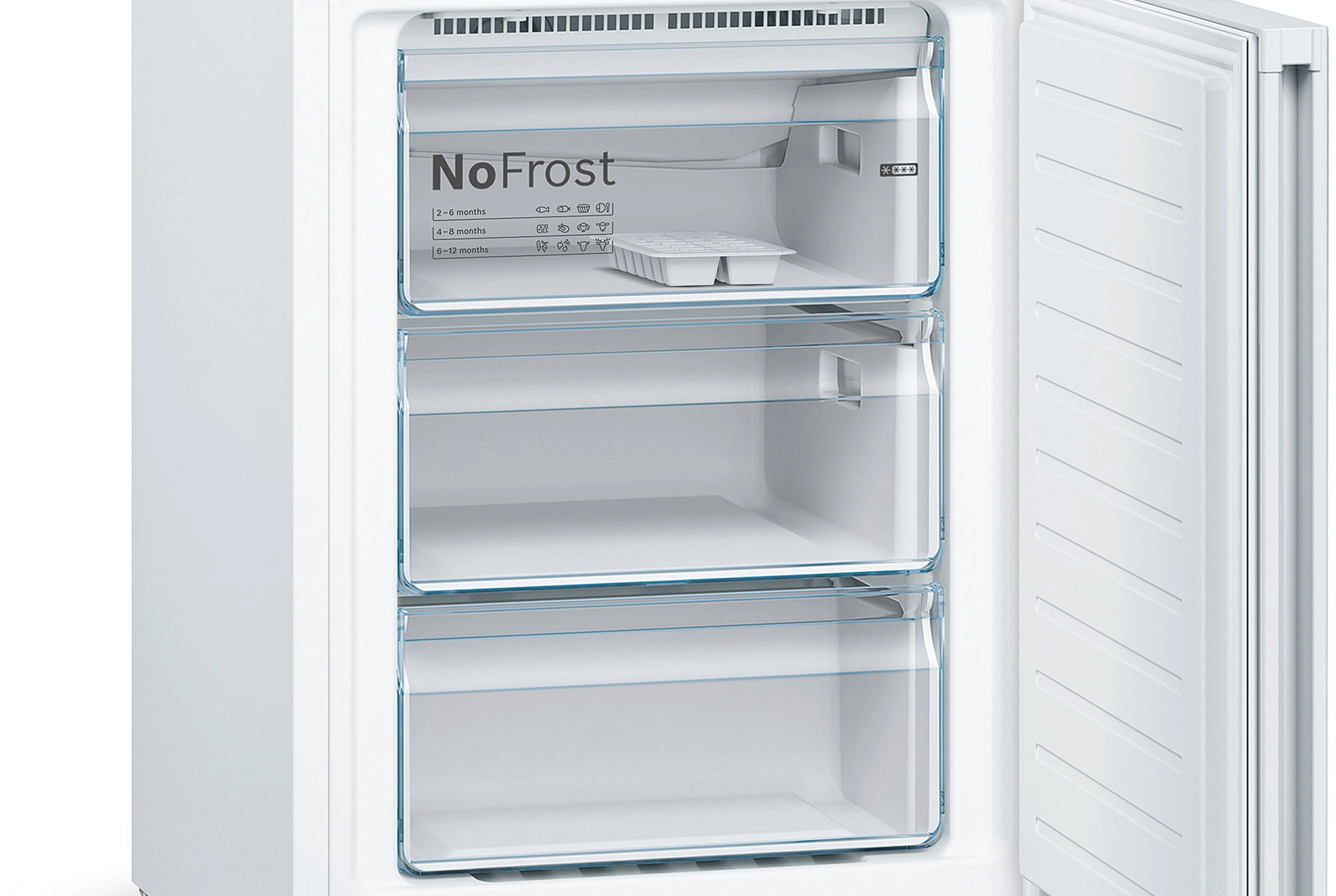 BOSCH KGN392WEBG Frost-free fridge freezer