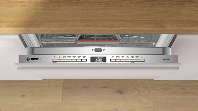 BOSCH SMV6ZCX10G Fully-integrated 14-place dishwasher