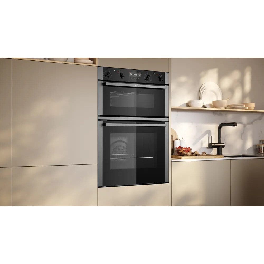 NEFF U2ACH7AN7B Built-in pyrolytic double oven