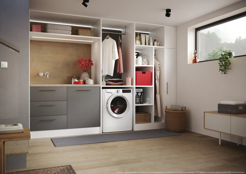 HOOVER H3DPS4866TAM6 8/6KG 1400 Spin washer dryer