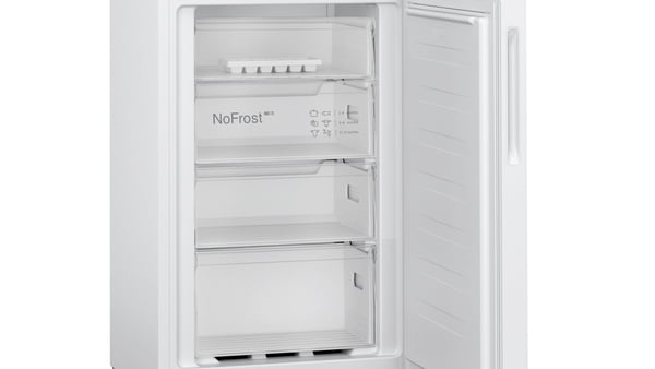 Bosch KGN27NWEAG Frost-free Freestanding Fridge Freezer