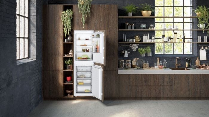 NEFF KI7851FE0G Built-in 50:50 frost-free fridge freezer