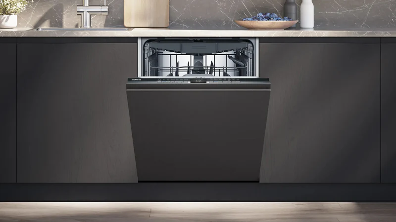 SIEMENS SN73HX10VG Fully-integrated 14-place dishwasher