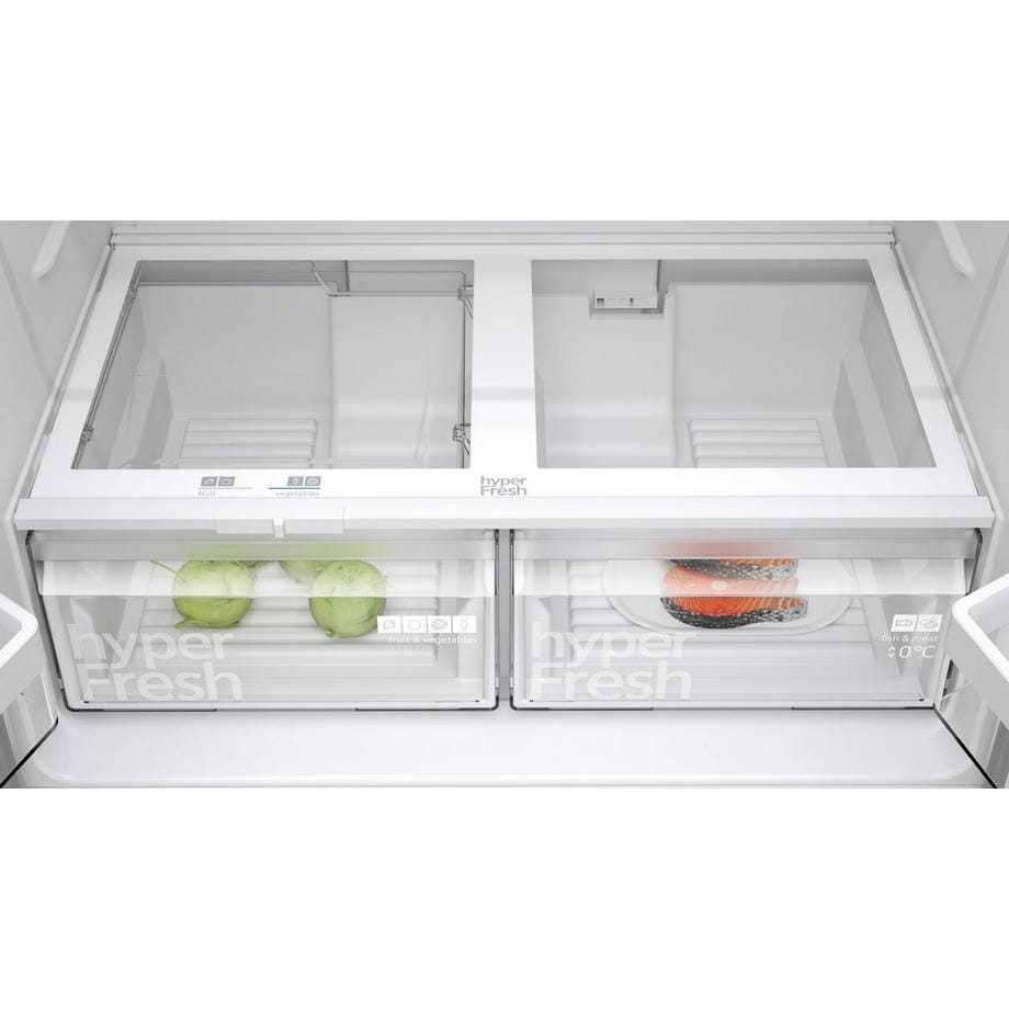 SIEMENS KF96NVPEAG American-style fridge freezer