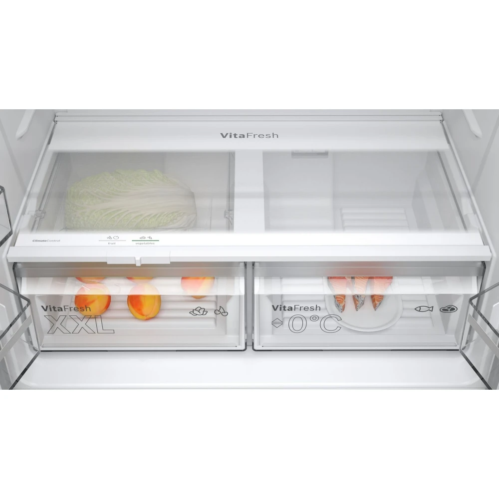 BOSCH KFN96VPEAG American-style fridge freezer
