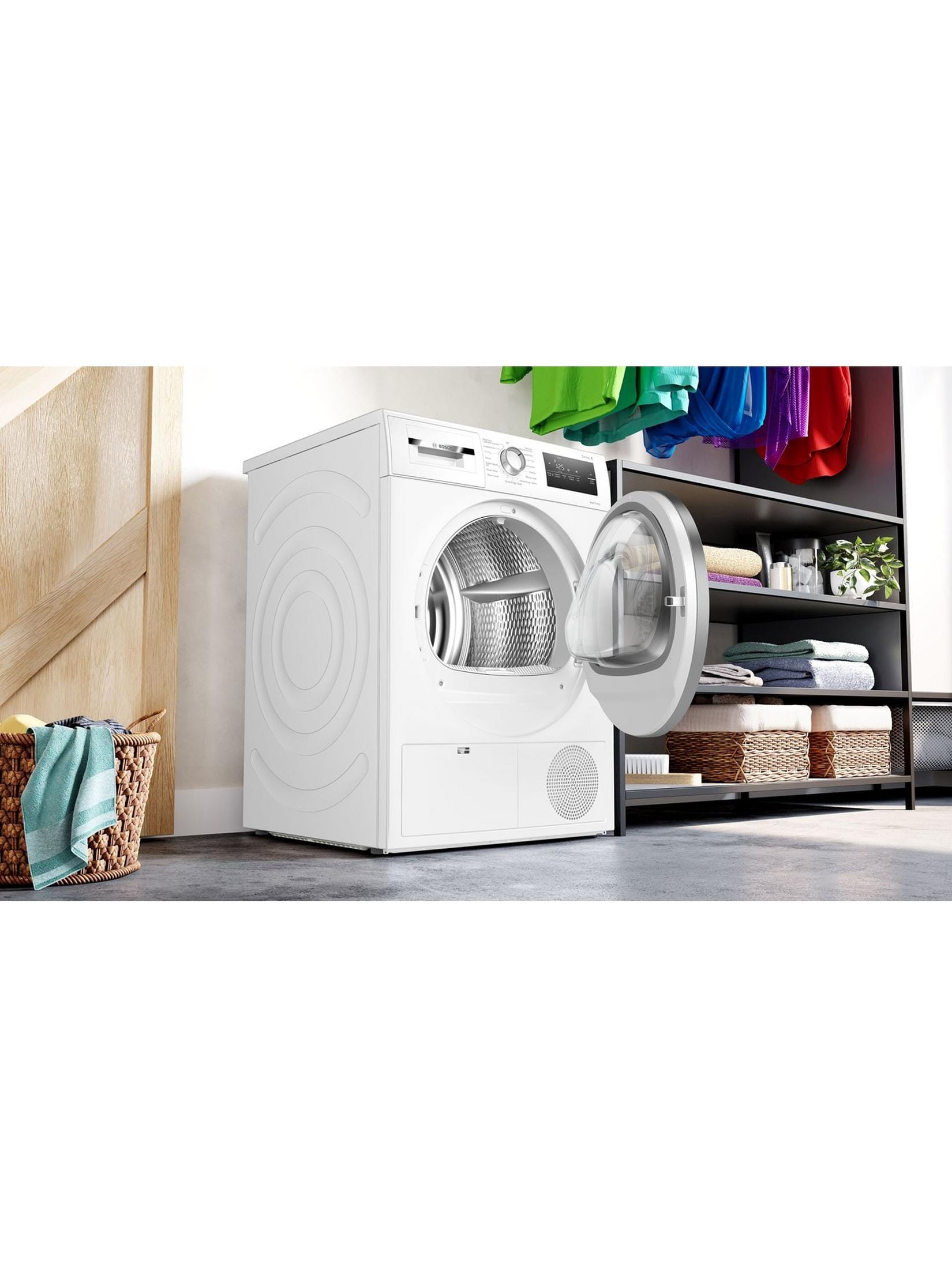 BOSCH WTH85223GB 8KG Heat-pump condenser tumble dryer