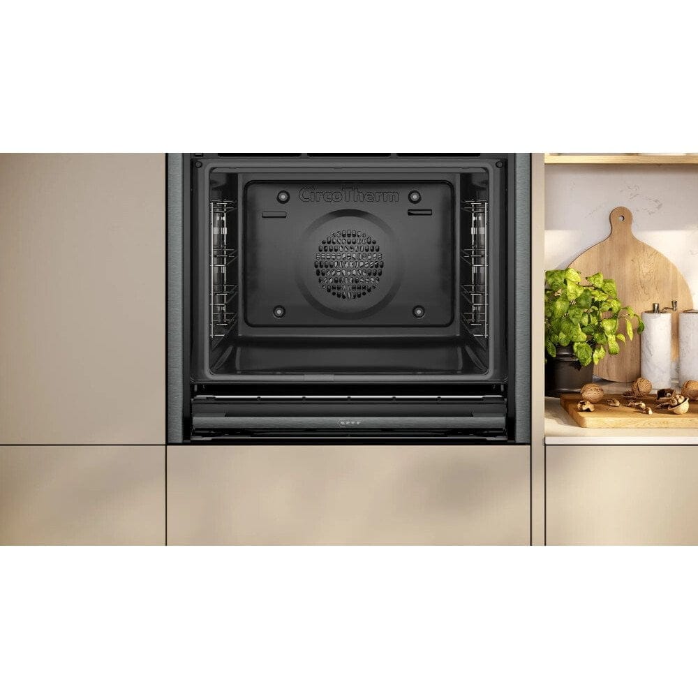 NEFF B54CR71G0B Built-in "Slide and Hide" pyrolytic single oven