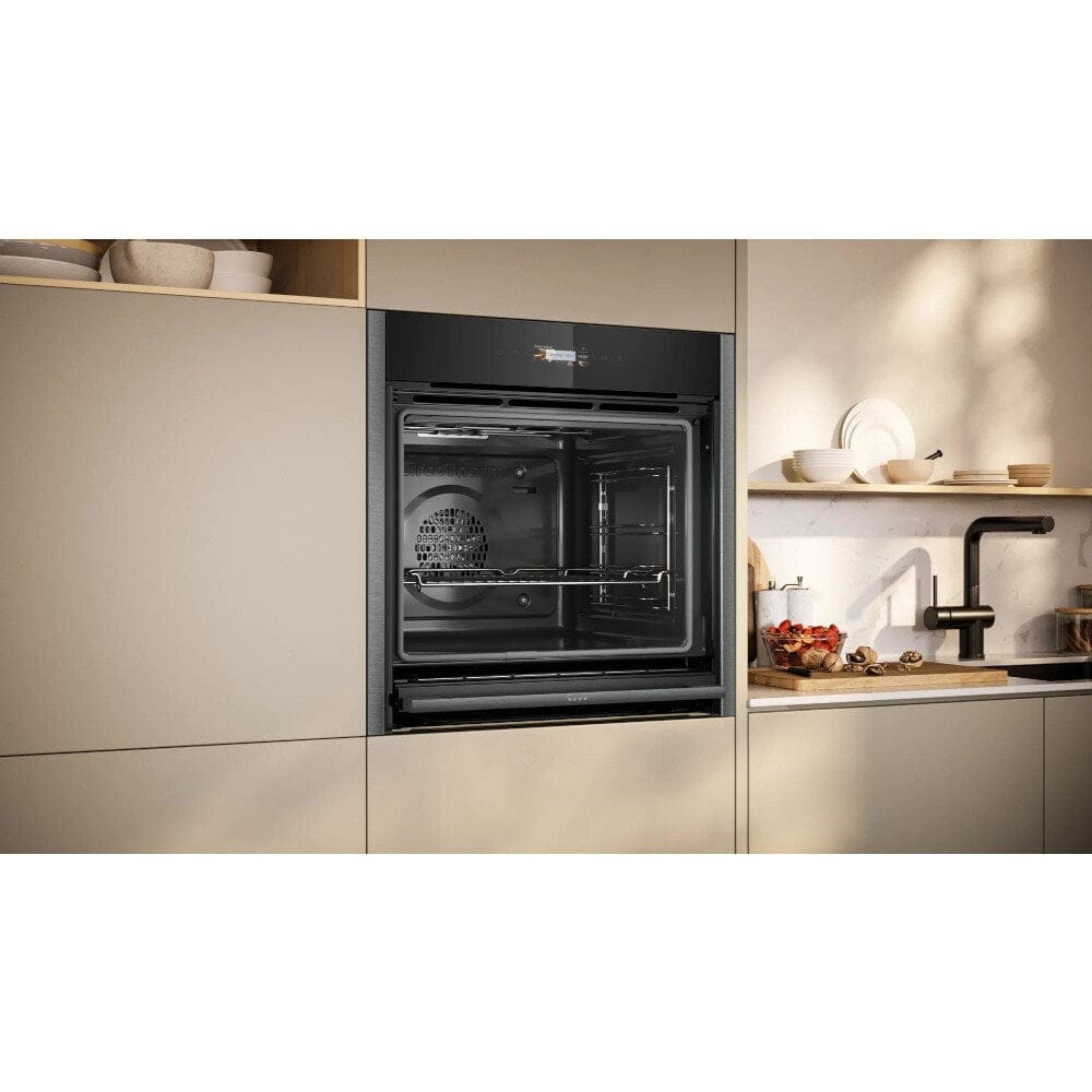 NEFF B54CR71G0B Built-in "Slide and Hide" pyrolytic single oven