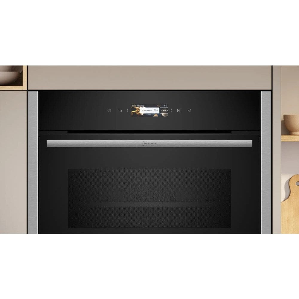 NEFF C24MR21N0B Built-in compact oven and microwave
