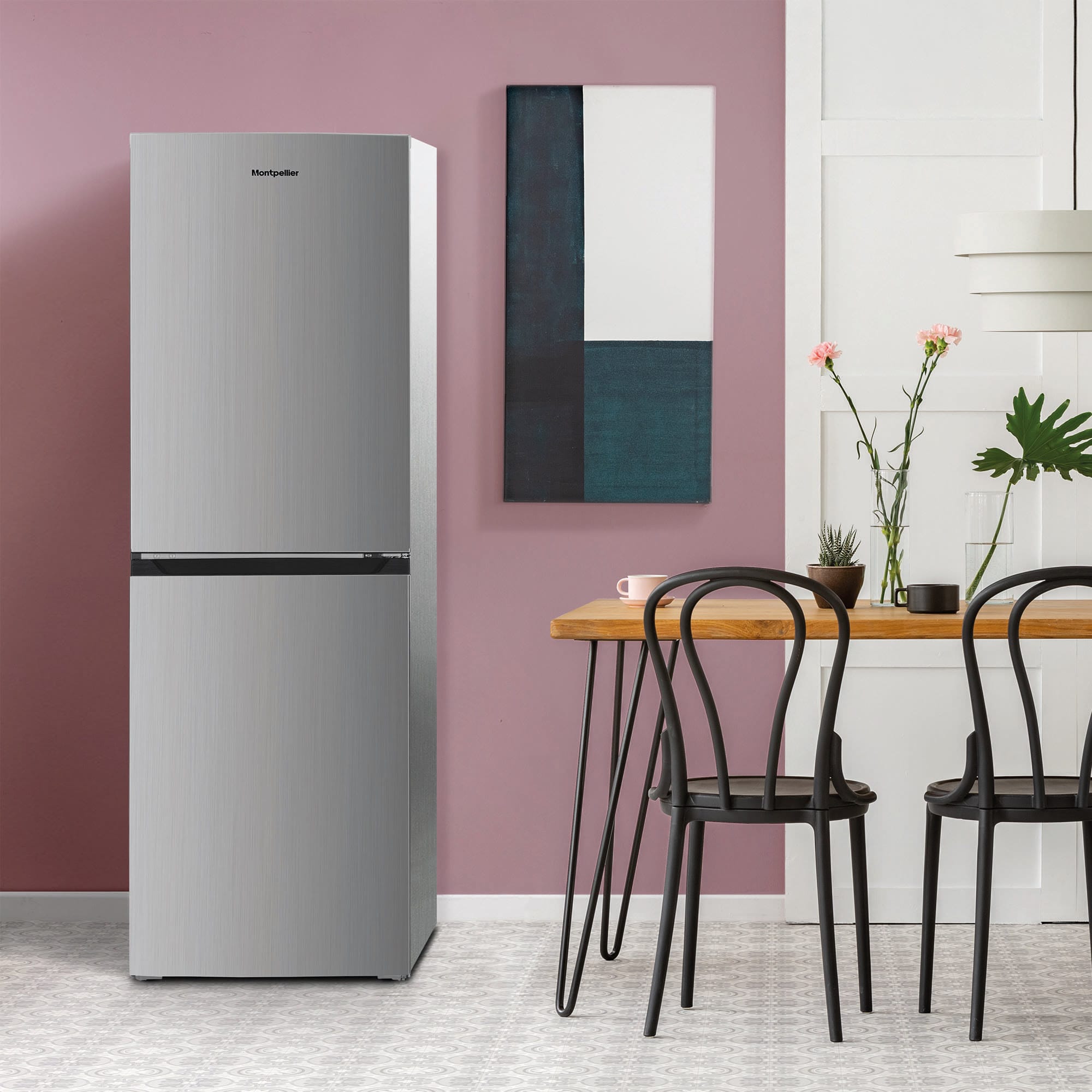 MONTPELLIER MNF167ES Frost-free fridge freezer