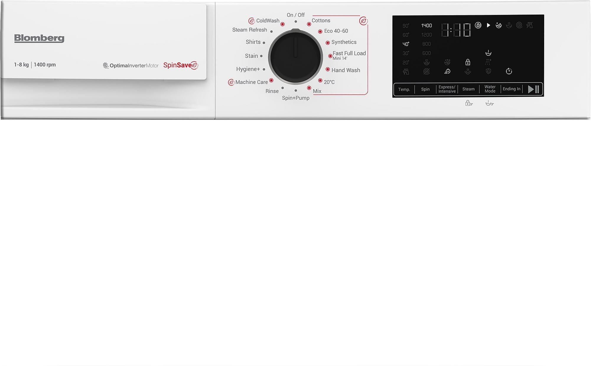 BLOMBERG LWA18461W 8KG 1400 Spin washing machine
