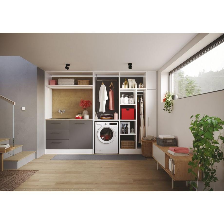 HOOVER H3WPS496TAM6 9KG 1400 Spin washing machine