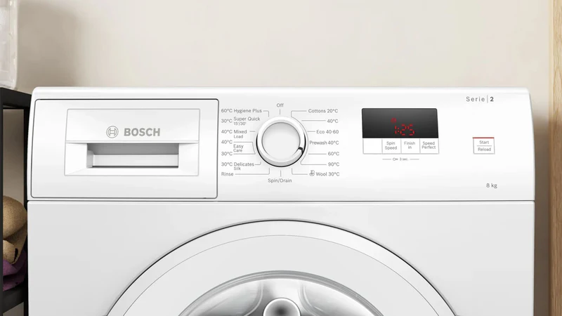 BOSCH WGE03408GB 8KG 1400 Spin washing machine