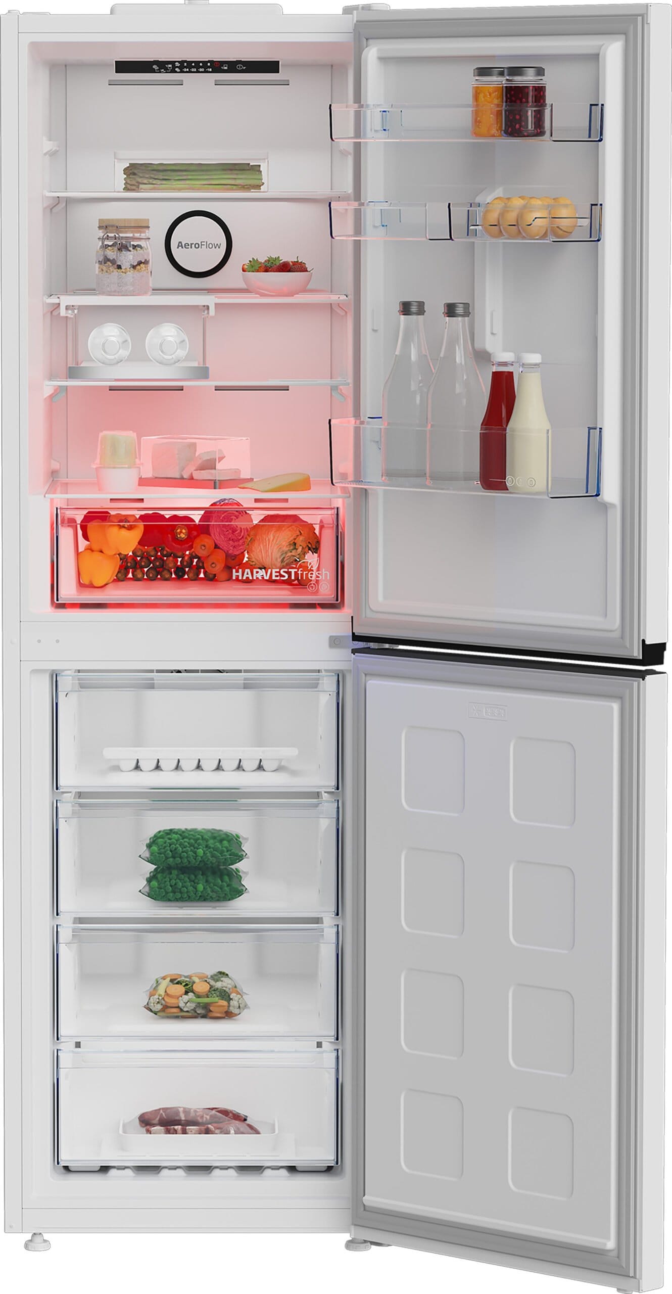 BEKO CNG4692VW Frost-free fridge freezer