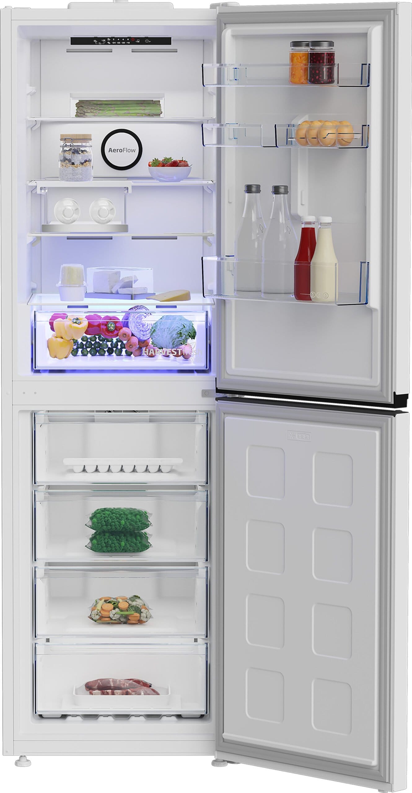 BEKO CNG4692VW Frost-free fridge freezer