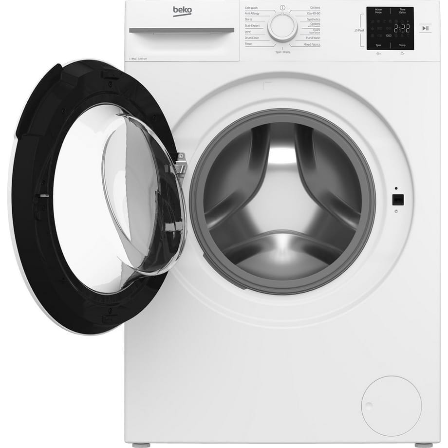 BEKO BMN3WT3821W 8KG 1200 Spin washing machine