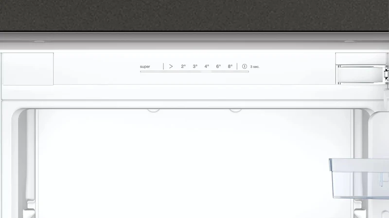 NEFF KI7861FE0G Built-in 60:40 frost-free fridge freezer