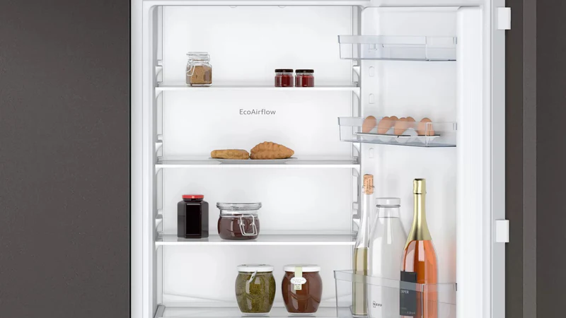 NEFF KI7861FE0G Built-in 60:40 frost-free fridge freezer