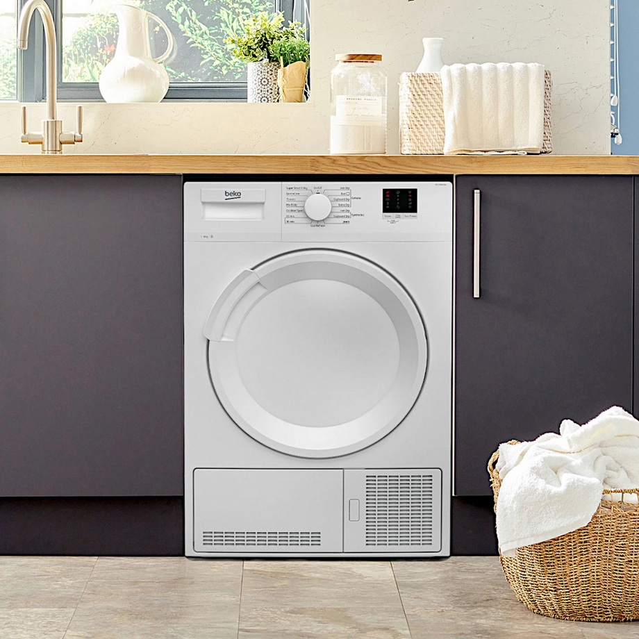 BEKO DTLCE80051W 8KG Condenser tumble dryer