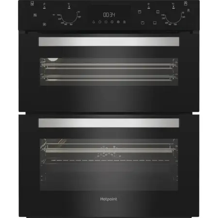 HOTPOINT DUH10DB Built-under double oven