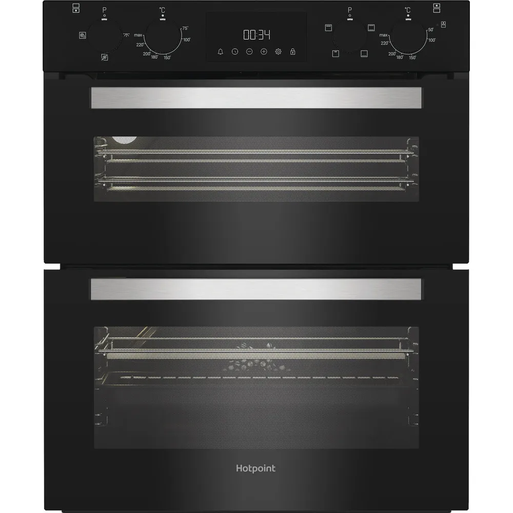 HOTPOINT DUH10DB Built-under double oven