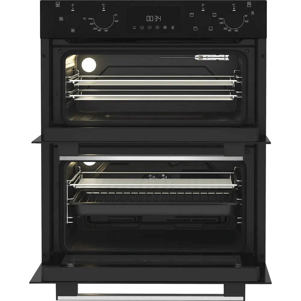 HOTPOINT DUH10DB Built-under double oven