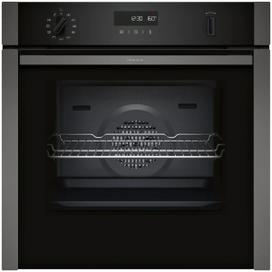 NEFF B6ACH7AG7B Built-in “Slide and Hide” pyrolytic single oven
