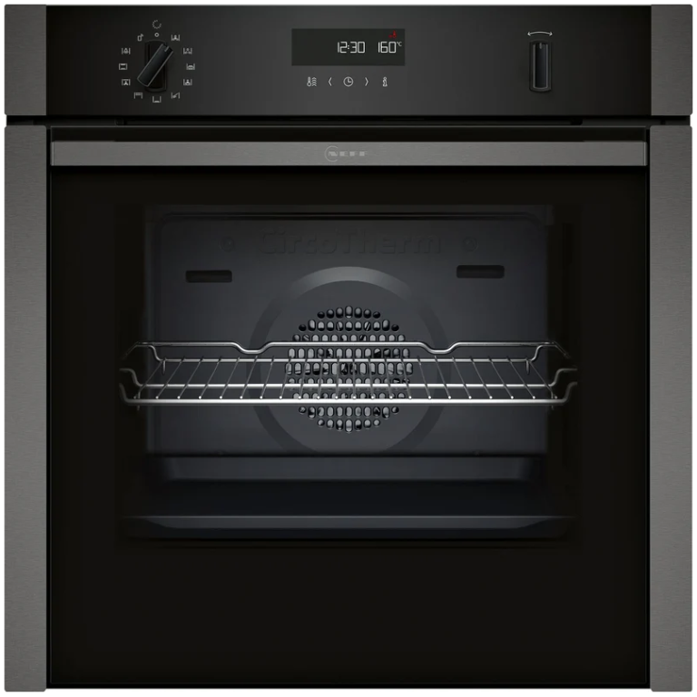 NEFF B6ACH7AG7B Built-in “Slide and Hide” pyrolytic single oven