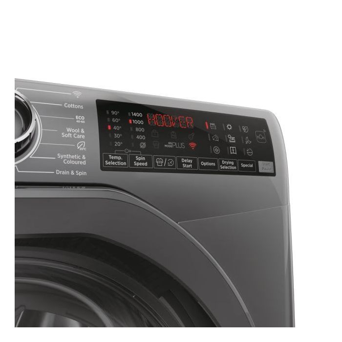 HOOVER H3DPS4966TAMRR80 9/6KG 1400 Spin washer dryer
