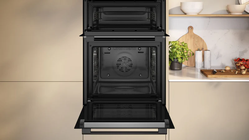 NEFF U2ACH7AG7B Built-in pyrolytic double oven