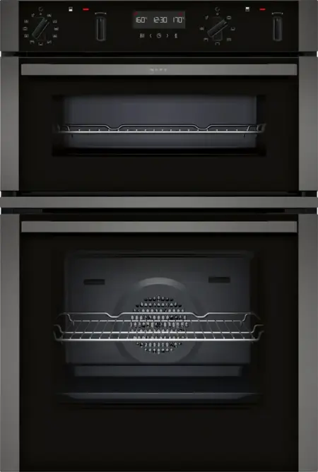 NEFF U2ACH7AG7B Built-in pyrolytic double oven