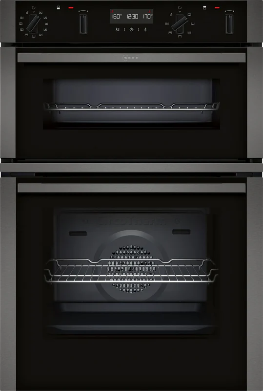 NEFF U2ACH7AG7B Built-in pyrolytic double oven