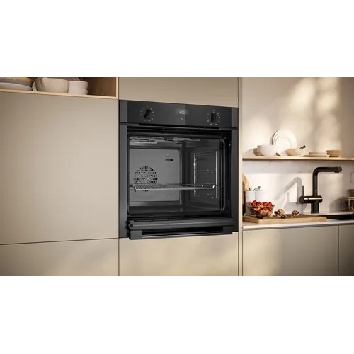 NEFF B3ACE4AG3B Built-in "Slide and Hide" single oven