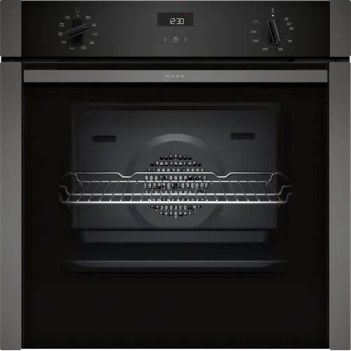 NEFF B3ACE4AG3B Built-in “Slide and Hide” single oven