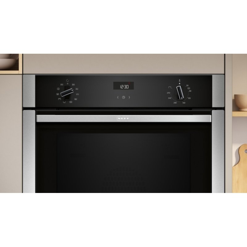 NEFF B3ACE4AN3B Built-in "Slide and Hide" single oven