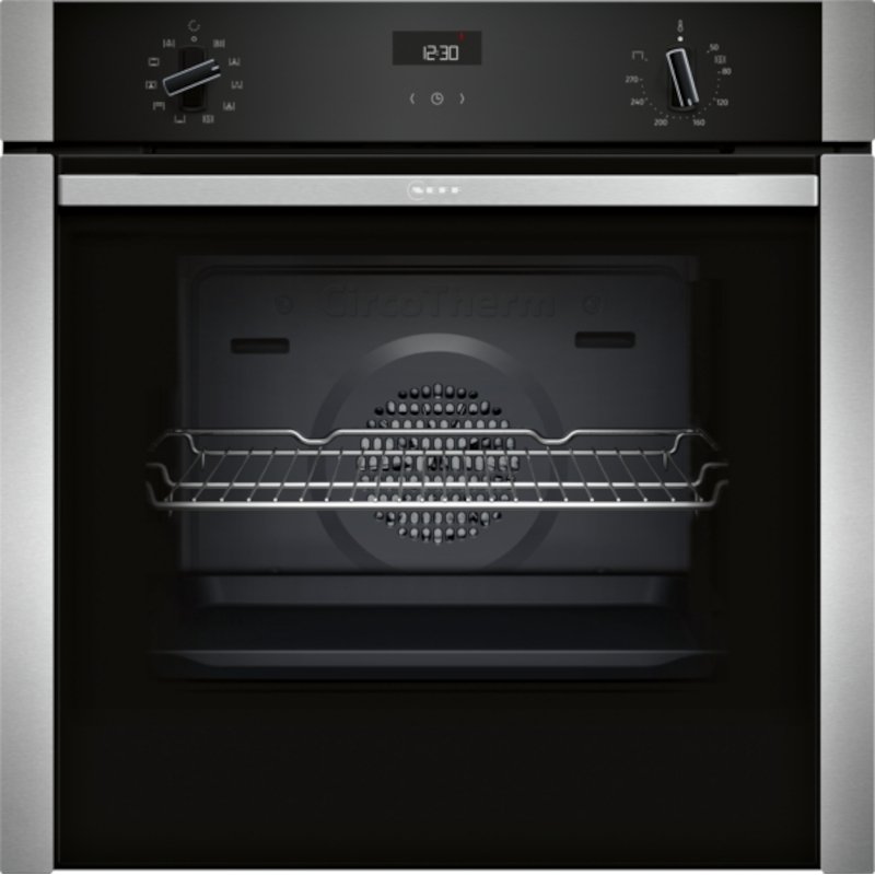 NEFF B3ACE4AN3B Built-in “Slide and Hide” single oven