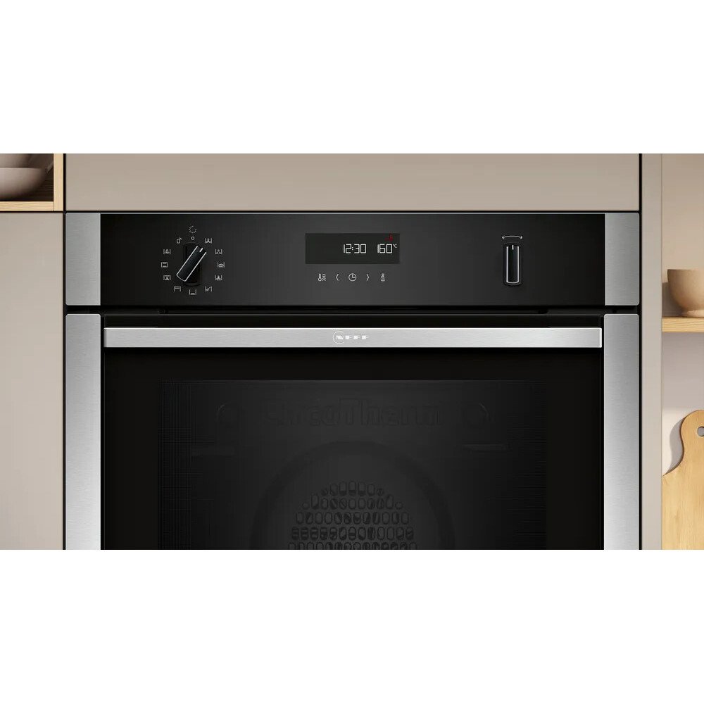 NEFF B6ACH7AN7B Built-in "Slide and Hide" pyrolytic single oven