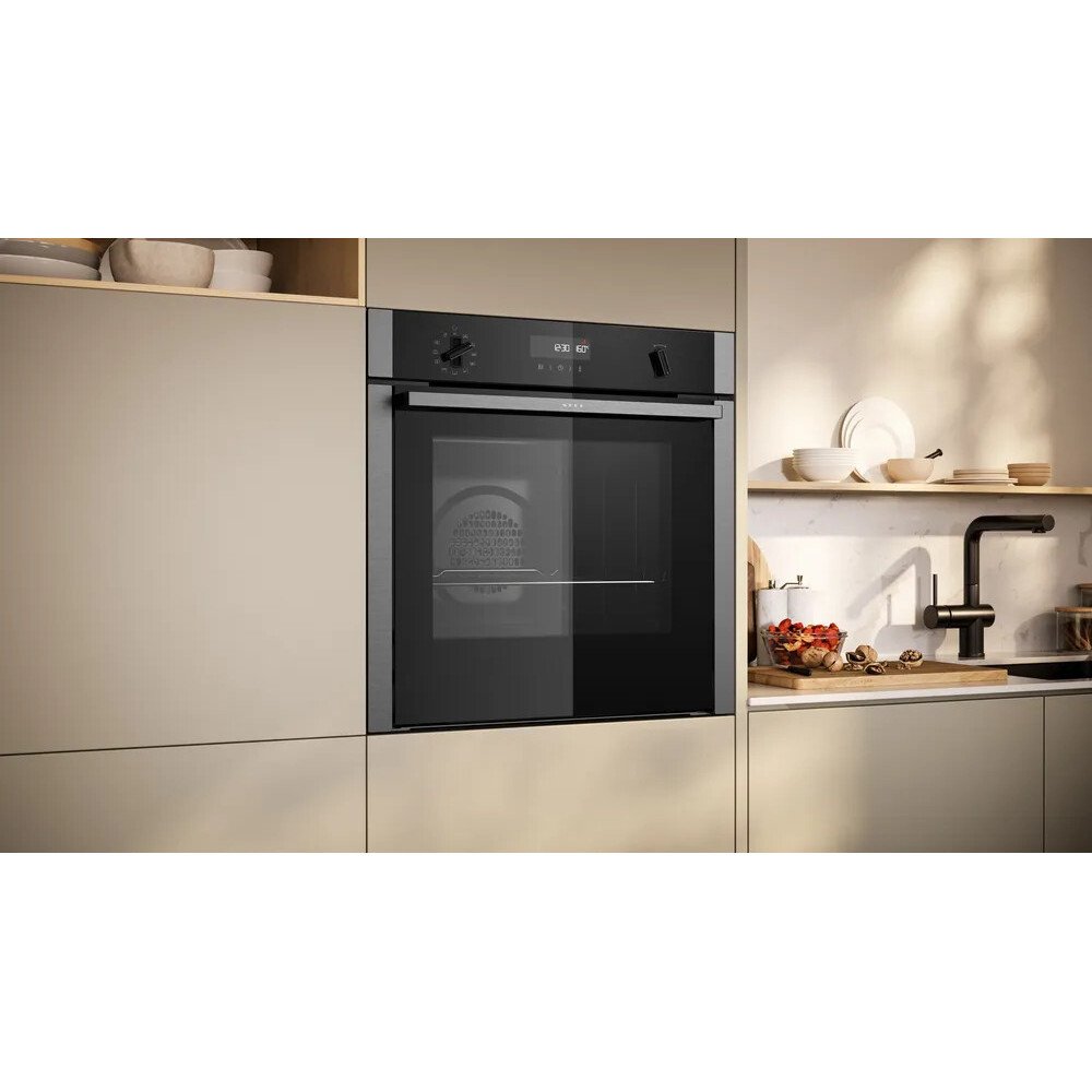 NEFF B6ACH7AN7B Built-in "Slide and Hide" pyrolytic single oven