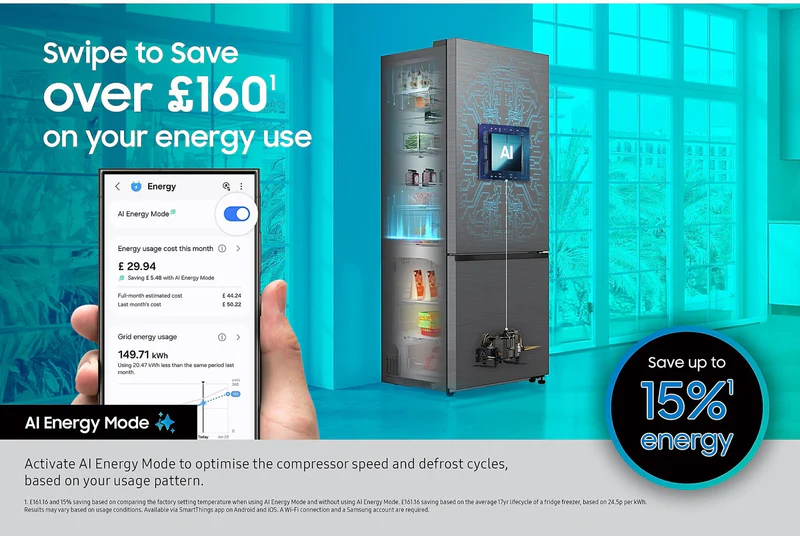 SAMSUNG RS57DG400EM9EU American-style fridge freezer