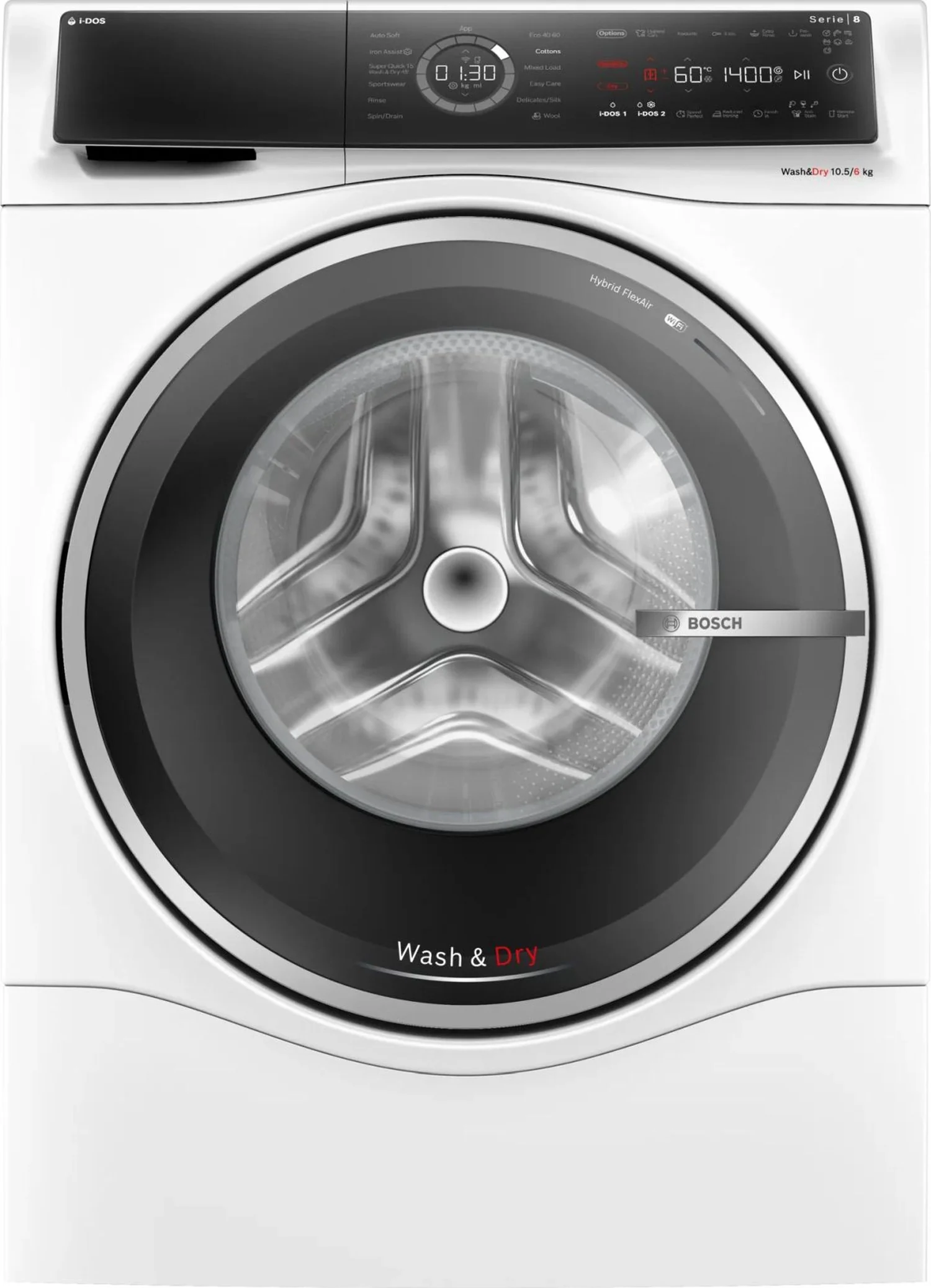 BOSCH WNC25410GB 10.5/6KG 1400 Spin washer-dryer