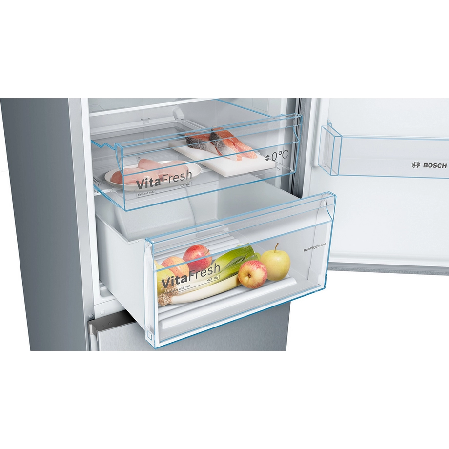 BOSCH KGN392LEBG Frost-free fridge freezer