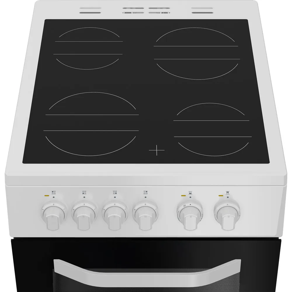 HOTPOINT HTE5VCW Electric cooker