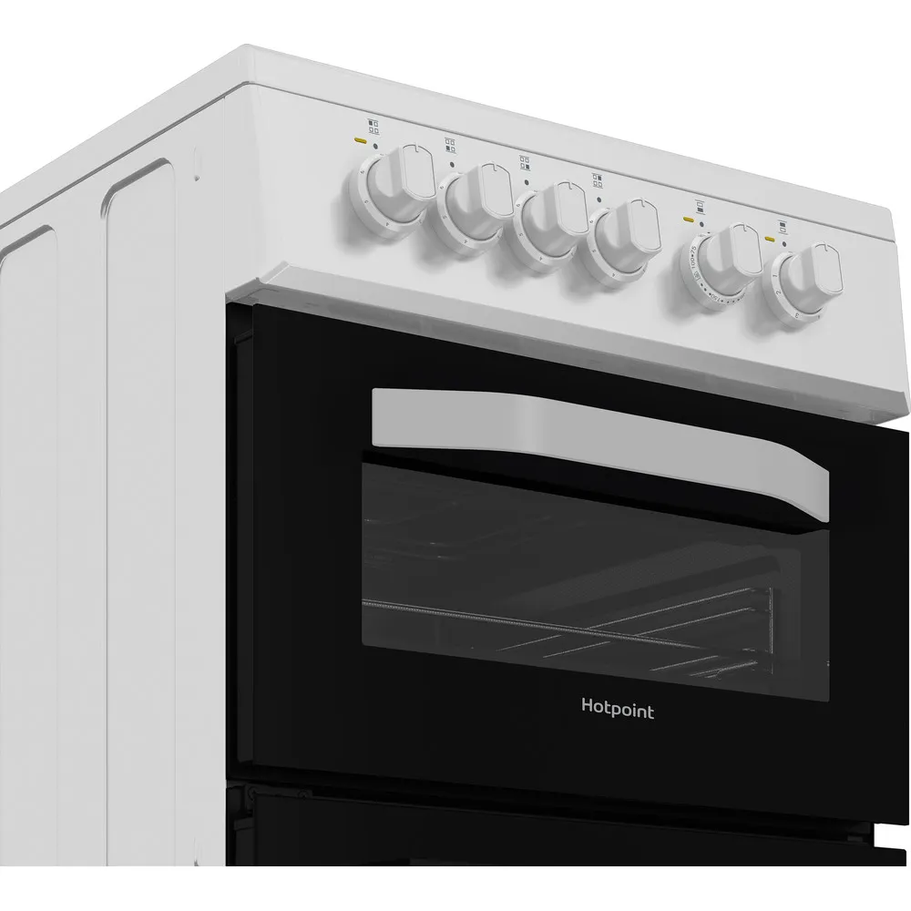 HOTPOINT HTE5VCW Electric cooker